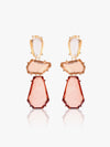 Crystal Teardrop Drop Earrings