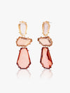 Crystal Teardrop Drop Earrings