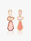 Crystal Teardrop Drop Earrings