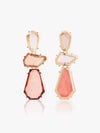 Crystal Teardrop Drop Earrings