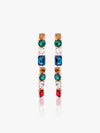 Gemstone Dangle Earrings