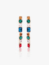 Gemstone Dangle Earrings