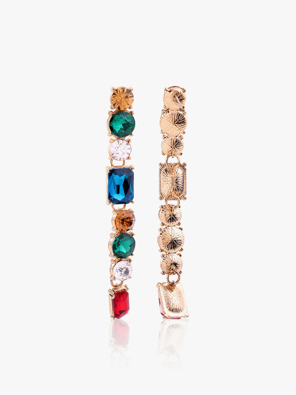 Gemstone Dangle Earrings