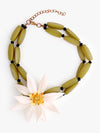 Beaded Floral Necklace