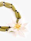Beaded Floral Necklace