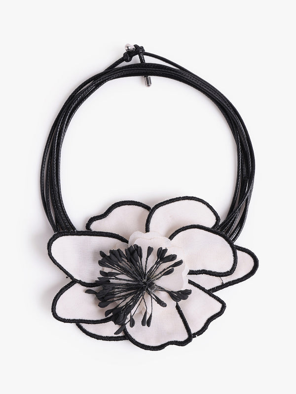 Elegant Flower Choker
