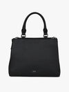 Solid Quilted Handbag