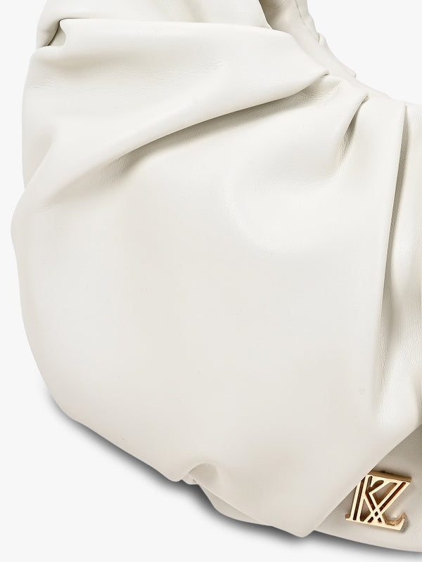 Gathered Puffy Shoulder Bag