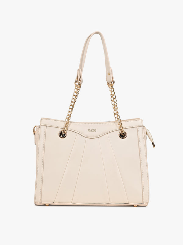PLEATED SOLD SATCHEL