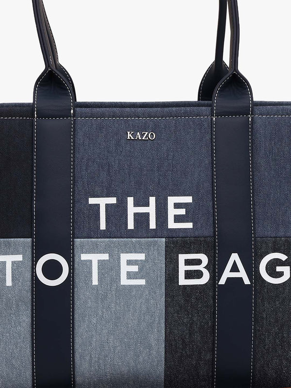 Kazo Tote Bag Denim Edit
