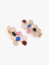 Colorful Gem Dangle Earrings