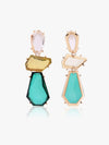 Crystal Teardrop Drop Earrings