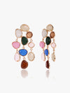 Colorful Gem Dangle Earrings