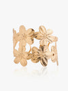 Gold Leaves Statement Bracelet