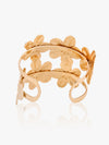 Gold Leaves Statement Bracelet