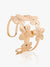 Gold Leaves Statement Bracelet