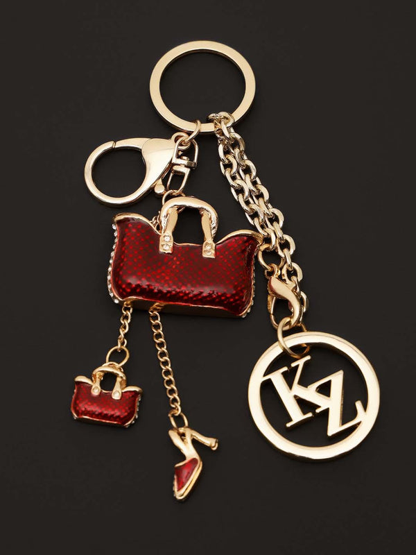 Crimson Bag Charm