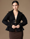 Charm Double Buckle Jacket