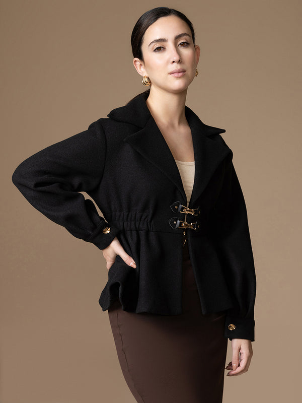 Charm Double Buckle Jacket