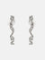 Wavy C shaped Earrings