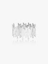 Sophisticated Linear Pattern Bangle