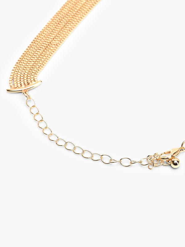 Elegant Multi Chain Necklace