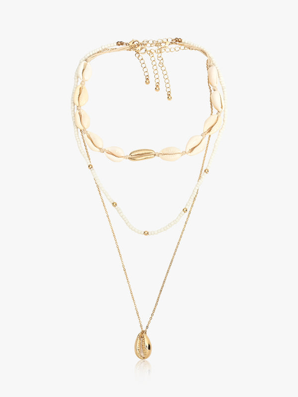 Multi-Strand Oceanic Necklace