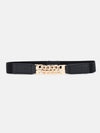 Double Chain Buckle Belt