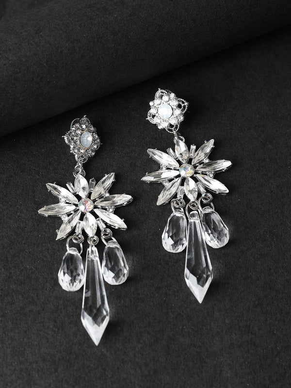 Floral Drops Earrings
