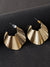 Textured Waves Hoops
