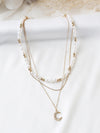 Pearl Multi Layer Chain