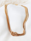 Gold Twisted Neck Choker