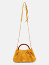 Minaudiere Bags With Pleated Faux Leather
