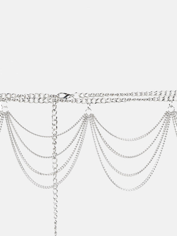 Unique Layered Chain Belt