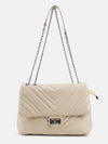 Shoulder Bag With Unique Quilted Exterior