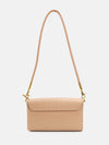 Rectangular Sling Bag Has Structured Flap Style