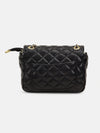 Quilted Shoulder Bag With Chain