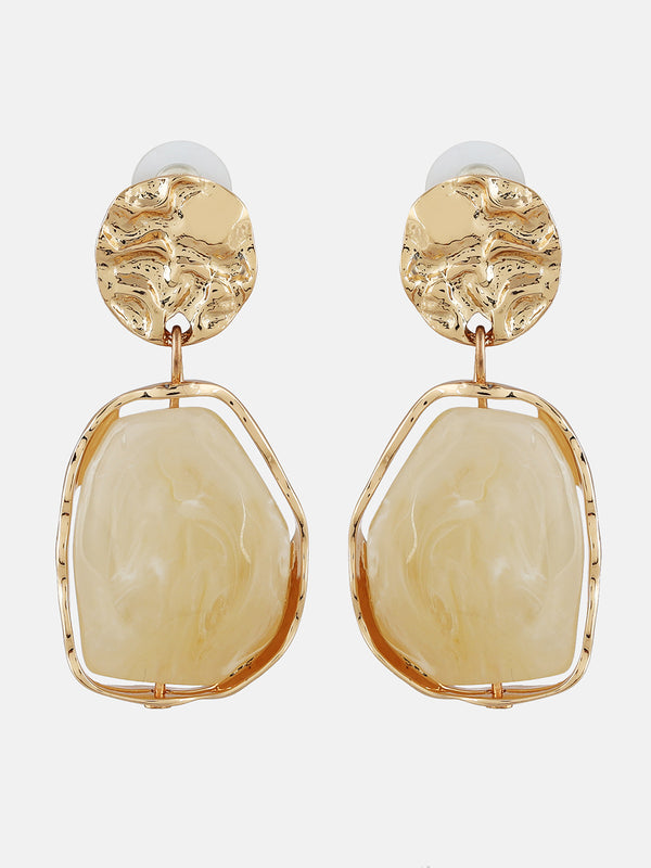 Stone Drop Earrings