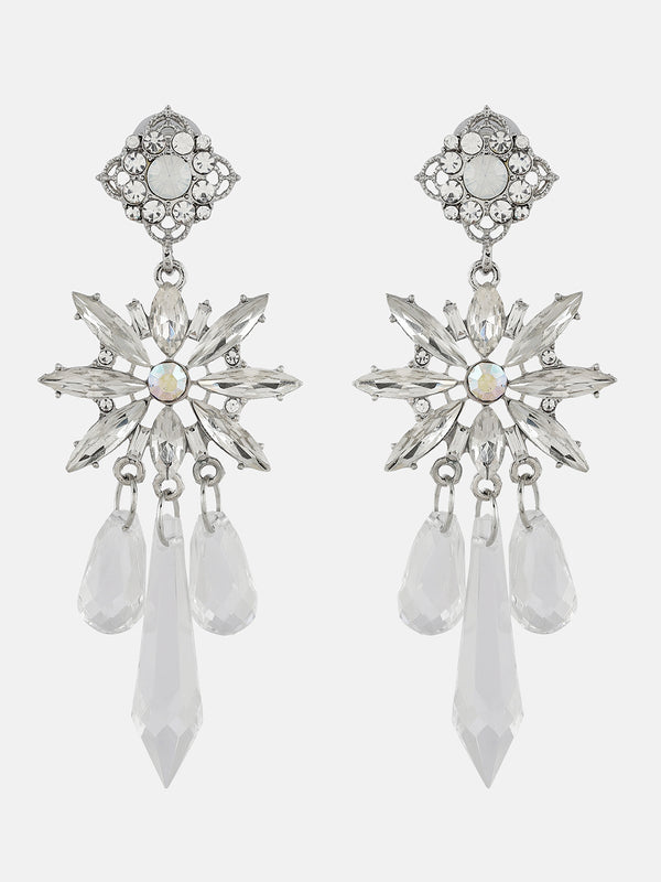 Floral Drops Earrings