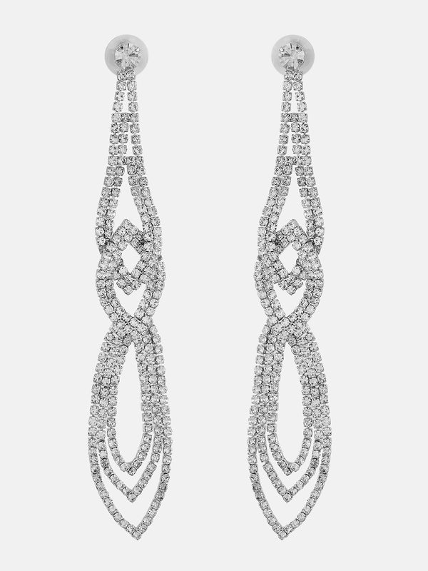 Diamonds Fall Earrings