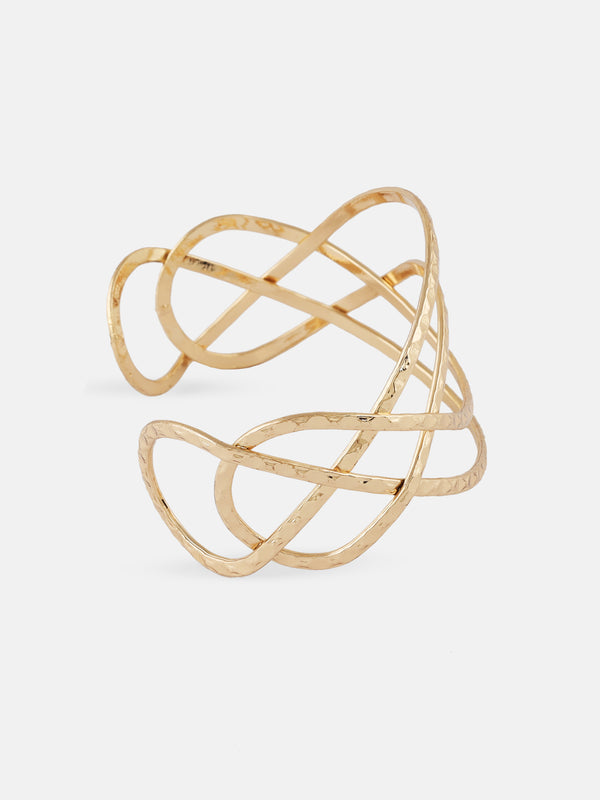 Gold Twisted Bracelet