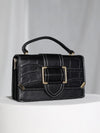 City Bag With Metal Buckle