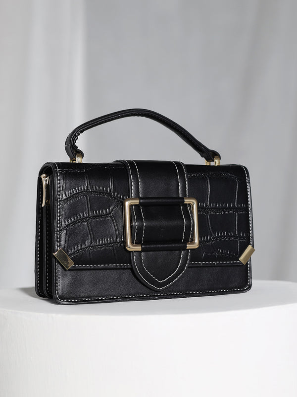 City Bag With Metal Buckle