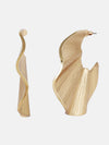 Textured Waves Hoops