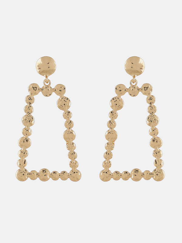 Geometric Gold Earrings