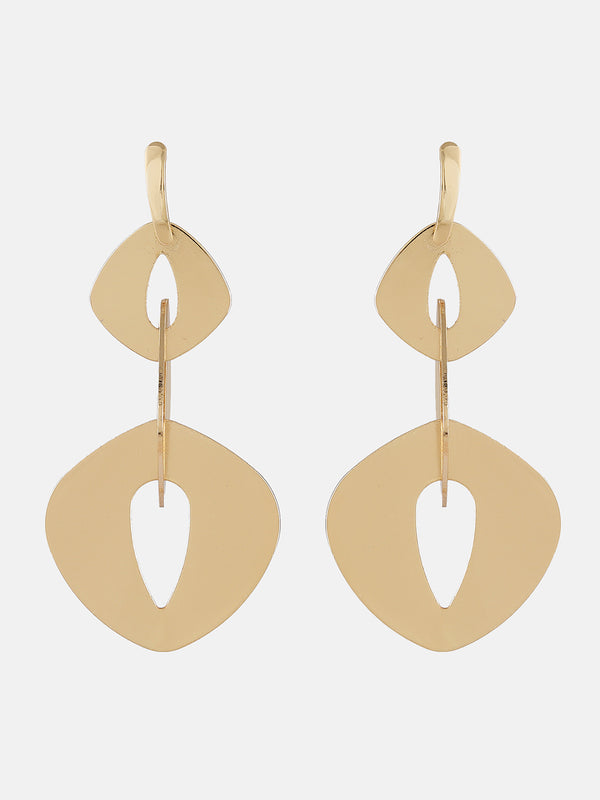 Abstract Drops Earrings