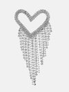 Embelished Heart Brooch