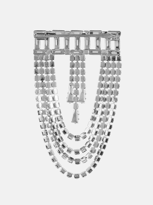 Rhinestone Brooch