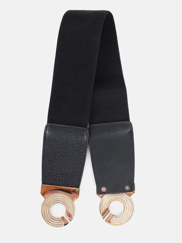 Circular Metal Buckle Belt