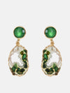 Statement Emerald Earrings